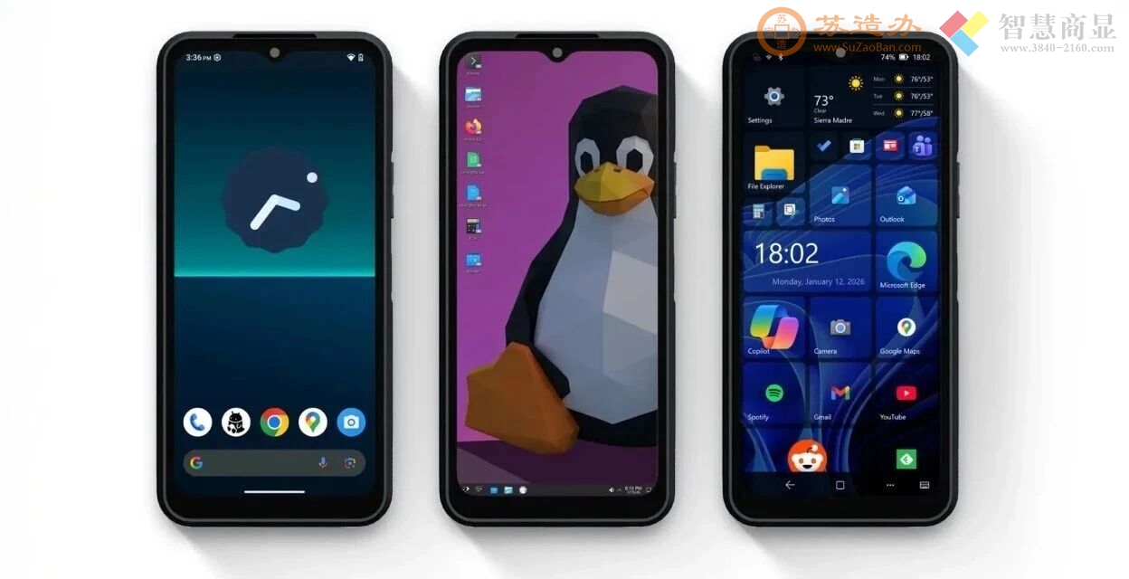 三系统:突然发布的Windows 11手机，给我看傻了